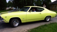 1969 Chevrolet Chevelle 2d HT350cid+4sp. manual