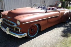 Chevrolet Styleline 1950350+700Muokattu runko ja kori, 1955 mittaristo